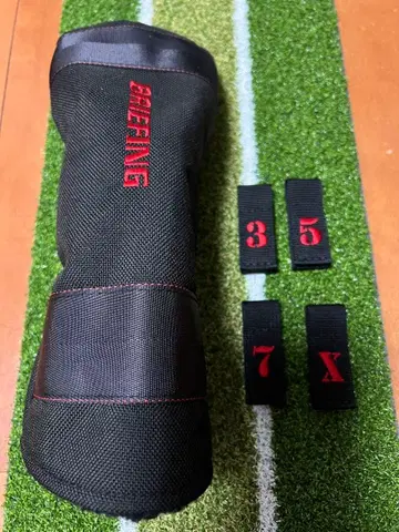 새상품급 BRIEFING 페어웨이 우드용 골프헤드커버 블랙