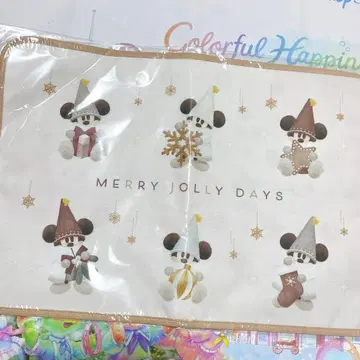 새상품 디즈니 크리스마스 2025 리루린린 런치 매트 수베니어