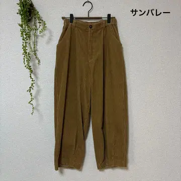 삼밸리 코듀로이 와이드 팬츠