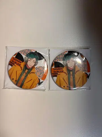 히프마이 캔뱃지 시라누이 사사라 2점