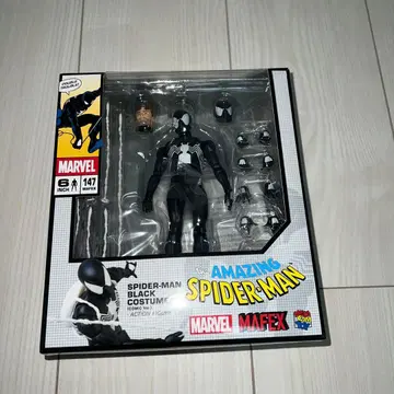 개봉품 mafex 마펙스 스파이더맨 블랙 슈트 피규어