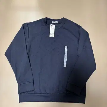 [택 포함 미사용] GU 더블 페이스 풀오버 네이비 S