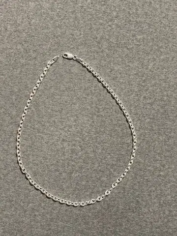 팥 체인 실버 925 50cm 5.3mm 초와이드