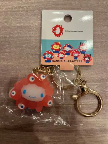 간사이 엑스포 산리오  키링 클리어 컬러 시나몬 미미