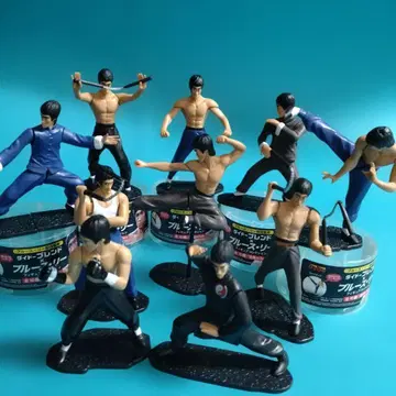 블루스 리 피규어 미개봉 케이스입구 x 10개 다이도 블렌드 경품