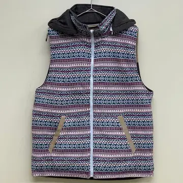 차오패닉 충전솜 퀼팅 리버서블 베스트 M 사이즈 새상품급