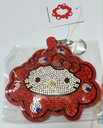 오사카 만박 회장 한정판 먀쿠먀쿠 키티 반짝반짝 홀더