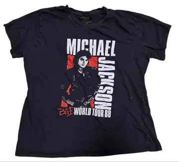 Michael Jackson 배드 월드 투어 88 티셔츠