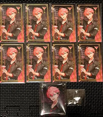 니지산지 아카기 웬 애니메이트 카페 금박 카드 코라타