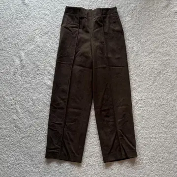 MACPHEE TOMORROWLAND 스트레이트 팬츠 36 카키