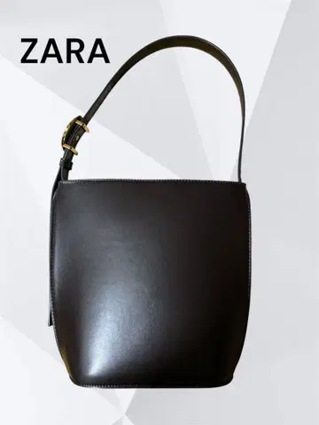 ZARA 가죽 숄더백