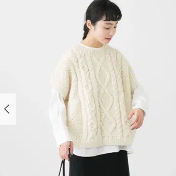 카구레 니트 베스트 미사용 새상품