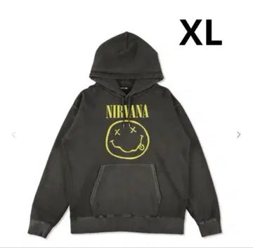 NIRVANA SMILEY HOODED SWEATSHIRT XL