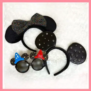 디즈니 미키 미니 머리띠 & 안경