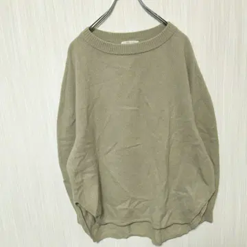 Plage 플라주 니트 스웨터 울 베이지