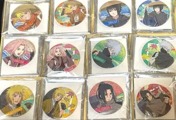 NARUTO 나루토 질풍전 AGF 한정판 글리터 캔뱃지 컴플리트 세트