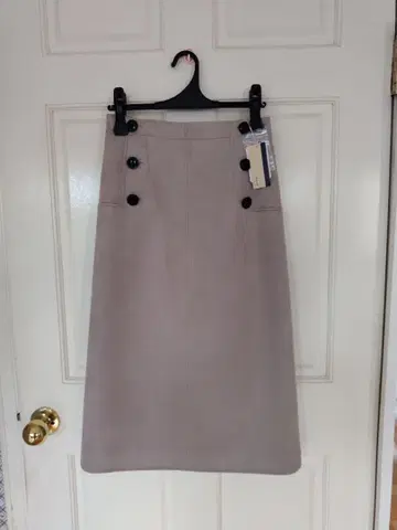 그레디 브릴리언트 스펀지 스웨이드 타이트 스커트 택 포함 미사용 새상품