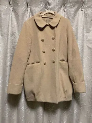 노카라 코트 베이지