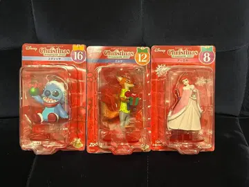 디즈니 크리스마스 오너먼트 3점 세트 HAPPY 복권