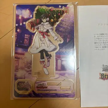 미카사 아커만 아크릴 스탠드 브레이브 오더 브레오다 진격의 거인