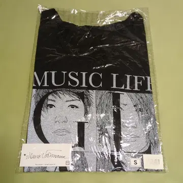 미개봉 GLAY MUSIC LIFE 티셔츠 S 사이즈 배송비 포함