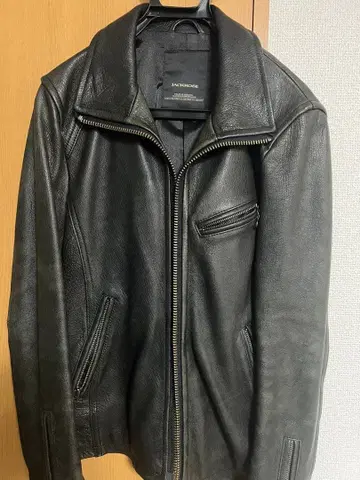 JACKROSE 블랙 가죽 자켓