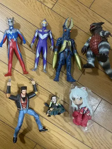 울트라맨 시리즈 피규어 8체 세트