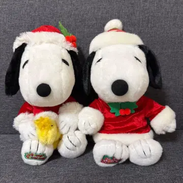 유니버 스누피 크리스마스 봉제 인형 2017 2018