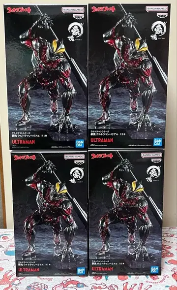 울트라맨 시리즈 호괴 울트라맨 베리알 피규어 4체 세트