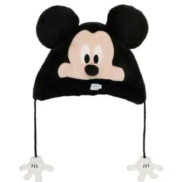 미키마우스 플리스 모자 팬캡 봉제 인형