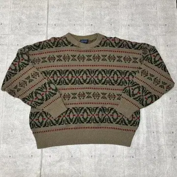 80s USA제 TOWN CRAFT 네이티브 스웨터 타운크래프트