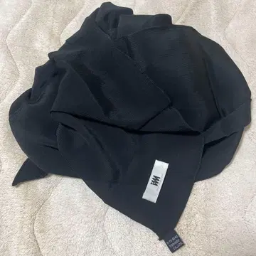 ISSEY MIYAKE 실크 100% 블랙 스트