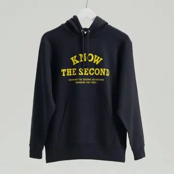 QuizKnock Know the Second 후드티 네이비