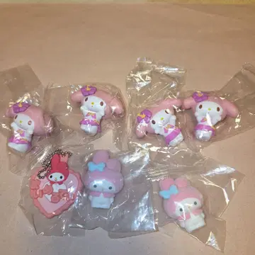 산리오 마이멜로디 가챠가챠 7개 세트