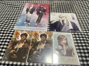 니지산지 극락탕 토토노우 엽서 코스터 쿠츠하 로렌 외