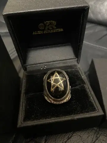 알렉스 스트리터 엔젤 하트 반지 블랙 15호 HYDE