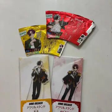 윈드브레이커 x 훼미리마트 소방준비 벚꽃하루 아크릴 스탠드 덤 포함