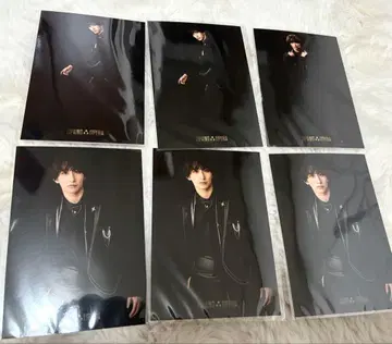 지파오페 후쿠자와 유우 브로마이드 6개 세트