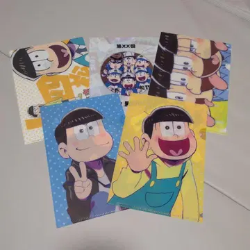 오소마츠군 미니 클리어 파일 5장 세트