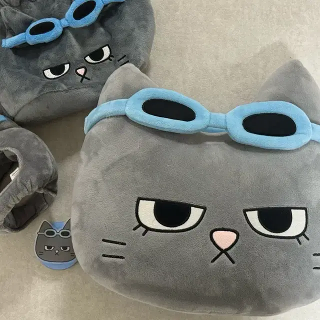 쁘넥도 탯풍 쿠션 파우치 그립톡 응원봉커버