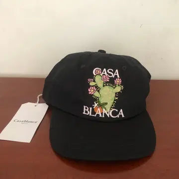 택 포함 Casablanca Tennis Club 캡 Black