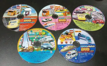 프라레일 시리즈 탈것 DVD 5장 세트
