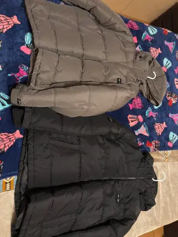 RVCA 다운 자켓 2종 세트 L 사이즈