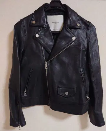 가죽 더블 라이더 자켓