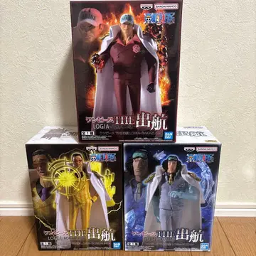 원피스 출항 LOGIA 피규어 3대장 세트