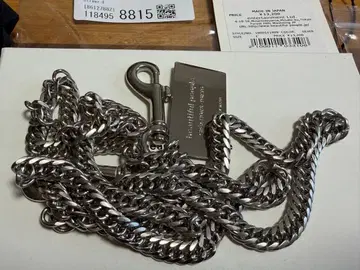 뷰티풀 피플 월렛 체인 실버