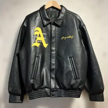 A FEW GOOD KIDS 페이크 가죽 자켓