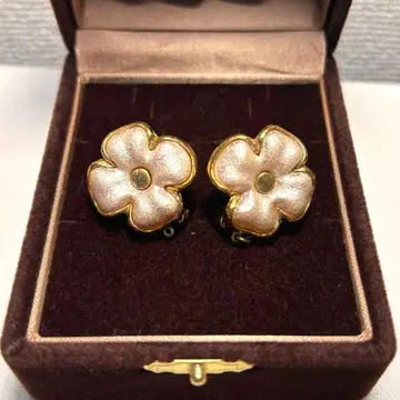 GERMANY제 독일 꽃 모티브 레트로 귀찌 빈티지 골드