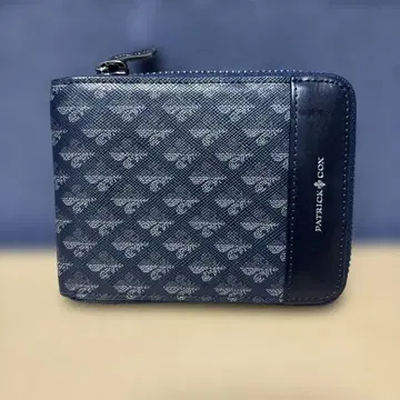 PATRICK COX 라운드 지퍼 접이식 지갑 [패트릭 코]