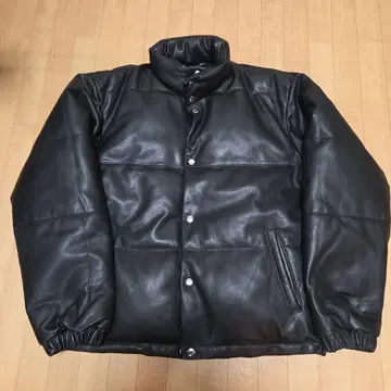 beauty&youth 별주 Schott 가죽 다운 자켓